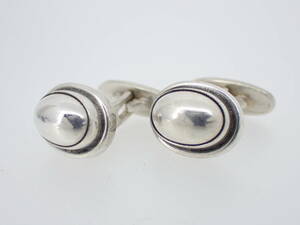 GEORG JENSEN ジョージジェンセン カフスボタン 44B シルバー 925 アクセサリー ファッション小物