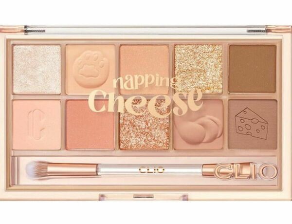 CLIO PRO EYE PALETTE クリオ プロアイパレット (#19 NAPPING CHEESE) アイシャドウ 