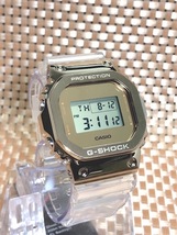 新品 CASIO カシオ 正規品 G-SHOCK ジーショック Gショック 腕時計 ゴールド スケルトン デジタル腕時計 多機能腕時計 防水 GM-5600SG-9_画像3