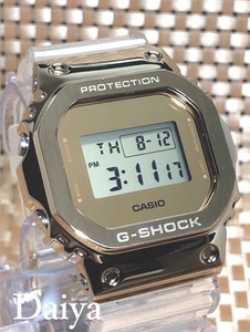 新品 CASIO カシオ 正規品 G-SHOCK ジーショック Gショック 腕時計 ゴールド スケルトン デジタル腕時計 多機能腕時計 防水 GM-5600SG-9