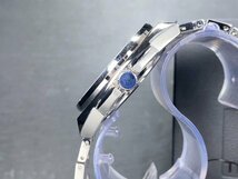 新品 テクノス TECHNOS 正規品 腕時計 アナログ腕時計 ソーラー ステンレス 3気圧防水 カレンダー シルバー ブラック メンズ プレゼント_画像5