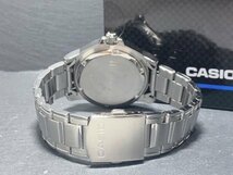 新品 CASIO カシオ 正規品 腕時計 ウォッチ チープカシオ チプカシ アナログ クオーツ 防水 カレンダー ステンレス ブラック プレゼント_画像7