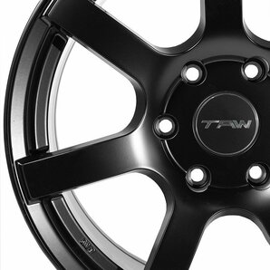 数量限定 \1スタート 200系ハイエース ホイール TAW Styling6 18X8.0J +37 6H139.7 マットブラック ホイール4本セット 18インチの画像7