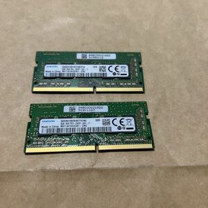 16GB#TL36MJ#SAMSUNG 8GB 1Rx8 PC-2400T-SA1-11。8GBx2枚=16GB