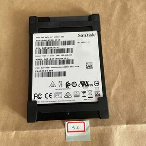 SSD 128GB #32#SanDisk SD8TB8U-128g-1016 128.0GB