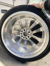 ☆美品☆LEXUS LC500 Sパッケージ 純正アルミホイール4本 BRIDGESTONE POTENZA S001L 245/40RF21 275/35RF21_画像2