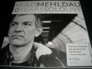 廃盤 4CD ブラッド・メルドー 10 イヤーズ・ソロ・ライヴ 紙ジャケット Brad Mehldau 10 Years Solo Live Box