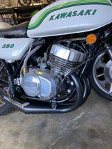 ローン可 初期型 350SS S2F セミレストア車両 チャンバー マーシャル カスタム 検索 250SS 400SS 500SS 750SS KH250 KH400 KH500_画像2