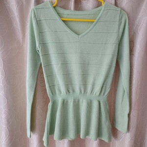 CUD -Shance Petrum Tops Tops 38 Size Pastel Green