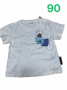 SNOOPYスヌーピーチャーリーブラウン 半袖Tシャツ90