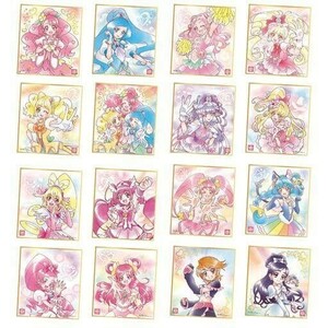 プリキュア 色紙ART 1弾 16枚セット