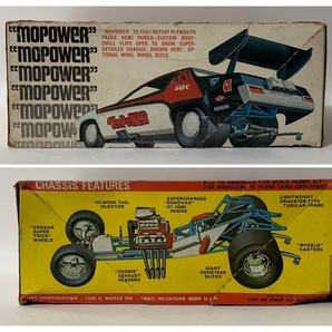 ☆当時物 AMT【“MOPOWER” PLYMOUTH FUNNY CAR（デカール無し）】MOPAR/NHRA/プリムス/サテライト/ファニーカー/モパー 1/25☆の画像6