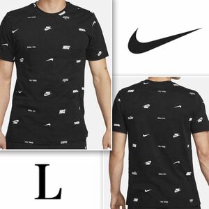 【新品 正規品】ナイキ NIKE Tシャツ 半袖 L 黒 ブラック CLUB カットソー 送料全国一律230円