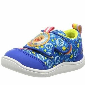  sale 13.5cm moon Star Anpanman AP B43 blue (N) child Kids sneakers baby shoes Magic baby .. commuting to kindergarten 