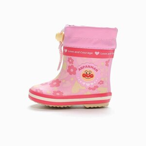 セール アンパンマン BB AP24U ピンク 15.0cm 防寒 防雪 スパッツ カバー 付き 子供 キッズ ベビー ゴム 長靴 レインシューズ 通園 雪遊び