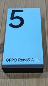 ★中古　OPPO Reno5A アイスブルー CPH2199　本体★