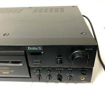 SONY TC-K222ESJ ソニー カセットデッキ リモコン 付き RM-J701 通電確認済 リモコン動作OK_画像8