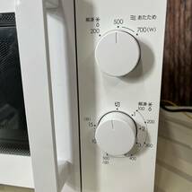 ニトリ 電子レンジ MM720CUKN3 60Hz 2020年製 西日本専用 箱付き NITORI ホワイト _画像8