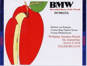 カラヤン：モーツァルト・歌劇「魔笛」全曲、７４年７月２６日、ザルツブルグ、ライヴ、ウイーンフィル。