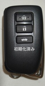 初期化済トヨタ レクサス純正スマートキー3ボタン基盤番号231451-3950 007-AH0228 14FAZ 新品電池サービス⑨