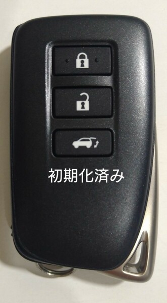 初期化済トヨタ レクサス純正スマートキー3ボタン基盤番号281451-2110 001-A00237 14FAB-01 新品電池サービス⑥