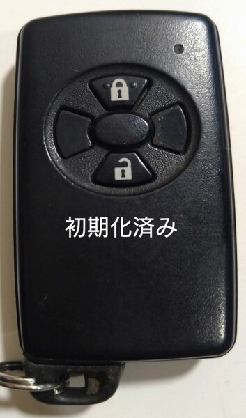 初期化済トヨタ純正 スマートキー 2ボタン ヴィッツ オーリス ルミオン 基盤番号271451-0500 新品電池サービス23
