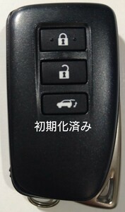 初期化済トヨタ レクサス純正スマートキー3ボタン基盤番号231451-3950 007-AH0228 14FAZ 新品電池サービス④