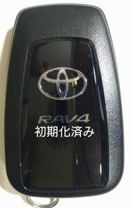 初期化済トヨタ純正 スマートキー2ボタンRAV4 基盤番号231451-3450 007-AH0215 14FAY 新品電池サービス③