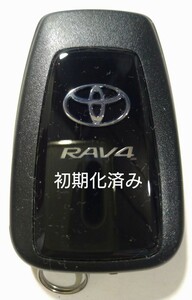 初期化済トヨタ純正 スマートキー2ボタンRAV4 基盤番号231451-3450 007-AH0215 14FAY 新品電池サービス①