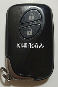 初期化済 トヨタ レクサス純正スマートキー2ボタン 基盤番号271451−5300 新品電池サービス⑪