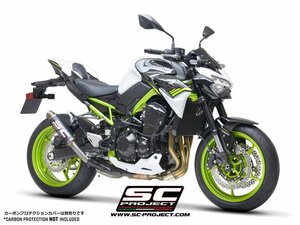 【国内在庫】SC-PROJECT SCプロジェクト GP M2スリップオンサイレンサー ユーロ5対応 消音バッフル付属 純正キャタライザー Z900 '20-24 ★