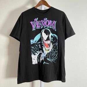 MARVEL マーベル VENOM ヴェノム Tシャツ マーベル アメコミ ブラック L f498