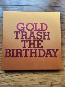 THE BIRTHDAY BEST ALBUM 『GOLD TRASH』 完全生産限定豪華盤 CD＋Blu-ray ブルーレイ 廃盤 バースデイ チバユウスケ MICHELLE ミッシェル 