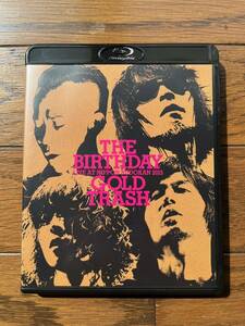 The Birthday LIVE AT NIPPON BUDOKAN 2015 GOLD TRASH 初回限定盤 Blu-ray バースデイ チバユウスケ MICHELLE ミッシェル ROSSO