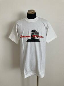【James Dean】グラフィックTシャツ M 映画俳優 ジェームスディーン 90s 公式 USA製 FRUIT OF THE LOOM 未使用品 送料無料