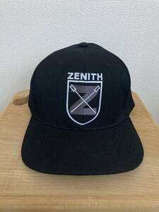 【ZENITH】スナップキャップ ロゴ刺繍 下関発 日本ロッドメーカー 普段着 釣り フィッシングなど 帽子 希少 未使用 非売品 ゼニス