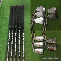 超豪華☆ホンマ HONMA　TW747等 男性用ゴルフクラブ ホンマセット ホンマ製レインボー柄 新品キャディバッグ付_画像6