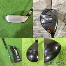 超豪華☆ホンマ HONMA　TW747等 男性用ゴルフクラブ ホンマセット ホンマ製レインボー柄 新品キャディバッグ付_画像5