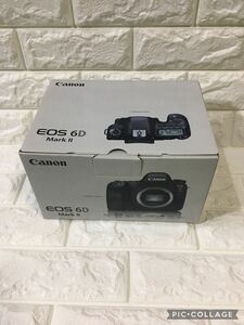 人気機種☆Canon キャノン EOS 6D MarkII ボディ箱付き 予備バッテリー付き