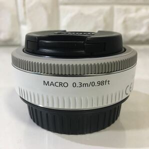 限定☆美品 超人気 パンケーキ☆Canon キヤノン EF 40mm F2.8 STM☆フルサイズ対応 ホワイトの画像3