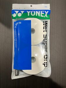 ヨネックス YONEX 白 ウエットタイプグリップテープ 30本分入 ホワイト テニス ソフトテニス バドミントン WHITE