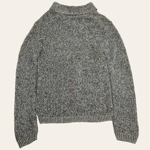 theory / セオリー メンズ リネン 麻 ジャケット ボタンニット 40サイズ モノトーン マーブル柄 ビジネスシーン 春秋服 I-3676の画像6