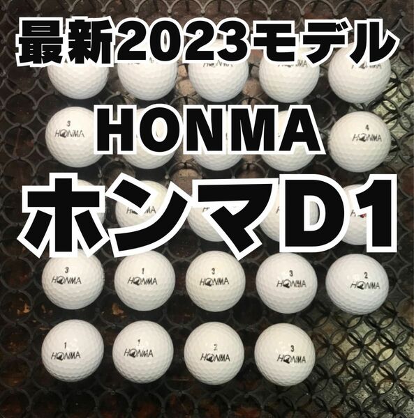 88 最新2023モデル ホンマ D1 ロストボール24球