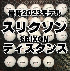 42最新2023 スリクソン ディスタンス ロストボール24球