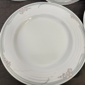 ノリタケ 5枚 皿 Noritake 27cm プリマデュラ シンフォニー 洋食器  ディナー皿 ミート皿 デザート皿 ケーキ皿 飲食店 (1)の画像2