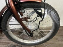 美品！アシスト走行良好！Petit chasse 電動子供乗せ自転車 20インチ 内装3段変速_画像4