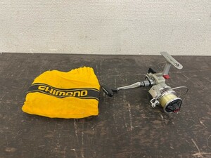 美品 SHIMANO シマノ IC-1 小型スピニングリール オールドタックル 昭和 日本製 渓流 エリア トラウト 管釣り サビキ アジ ちょい投げ 堤防