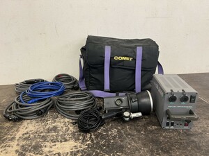 動作確認済み！COMET コメット CB-2400 2 CLX-25H ストロボセット 撮影ストロボ フラッシュ