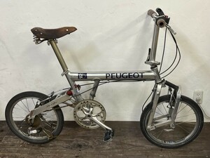 PEUGEOT PACIFIC 18インチ 折り畳み自転車 アルミフレーム プジョー パシフィック 8段変速