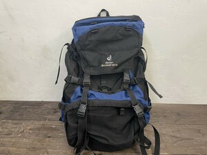 deuter Deuter aircontact 65+10 backpack trekking bag mountain climbing blue 